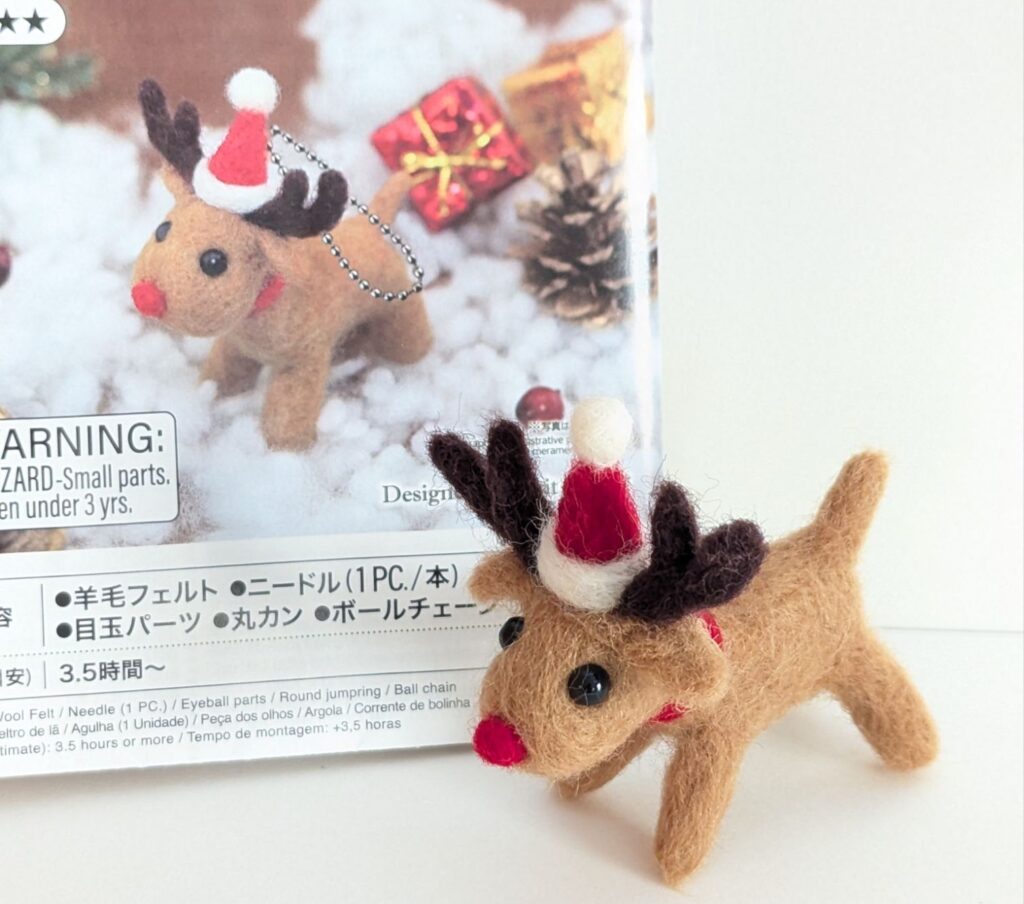 キット説明書と完成作品の比較